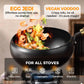 ⏰ Now only 50% off!⌛Uncoated Thick Iron Pot