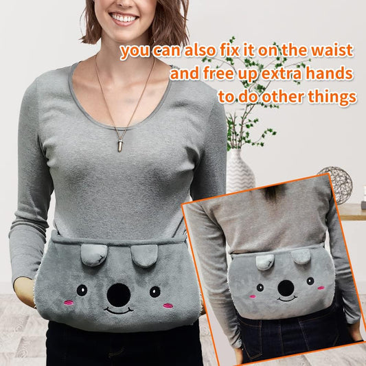 🎅Hot Sale 49% OFF🔥Plush Refillable Hot Water Bottle Belt🎁