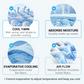 🎁Last Day Buy 1 Get 1 Free (Each only ￡3.49)❄️🔥Cold Sweat Towel You Can Use Anywhere, Anytime! Reusable Soft Absorbent Cooling Portable