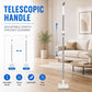 🔥Extendable Telescopic Disposable Flat Clip Mop, 360° Swivel Lightweight Floor Mop -✨Multi-purpose Cleaner for Hardwood, Tile, Kitchen & Bathroom