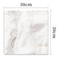 OveeDay 12/24 PCS Wall Tiles Self-Adhesive Marble Stickers Waterproof for Kitchen Bathroom Bedroom – Easy DIY Home Decor