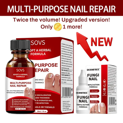 🖤See Real Results Faster🖤2 bottles Nail Repair Essence for Damaged Nails💅🏻