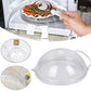 Microwave Food Dish Anti-Splatter Cover Guard Lid Steam Vents Plate Covers UK Kitchen Plastic