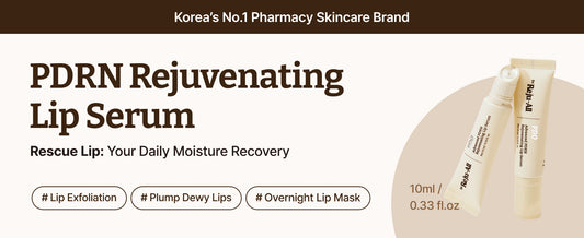 Dr. Reju-All Advanced PDRN - Rejuvenating Lip Serum - Moisturizing Lip Balm with Lipozip PDRN for Glossy, Dewy Lips - Gentle Exfoliating & Smoothing Lip Moisturizer - Hibiscus & Lactic Acid - 0.3 fl oz