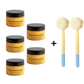 🛁50% OFF🧴 Turmeric Brightening Body Scrub | Natural Sea Salt Exfoliation · Nourishing Jojoba Oil · Fades Dullness · For Face and Body