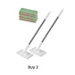 🔥Extendable Telescopic Disposable Flat Clip Mop, 360° Swivel Lightweight Floor Mop -✨Multi-purpose Cleaner for Hardwood, Tile, Kitchen & Bathroom