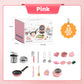 🔥2026 Hot Sale 50% OFF✨🏆#1 Best Seller ⏰💕🌟Children's Real Cooking Mini Kitchen Toys - 22 PCS Set
