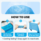 🎁Last Day Buy 1 Get 1 Free (Each only ￡3.49)❄️🔥Cold Sweat Towel You Can Use Anywhere, Anytime! Reusable Soft Absorbent Cooling Portable