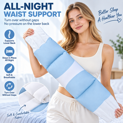 Wrap-Around Ergonomic Lumbar Support Pillow