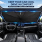 🔥Last Day 50% OFF - 2026 Upgraded Car Windshield Sun Shade Umbrella