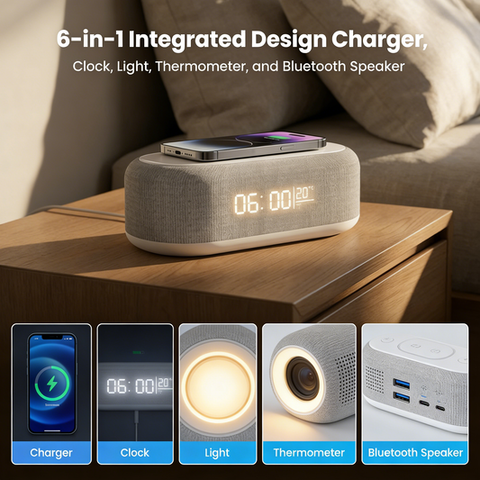 🔥Limited-time offer-6-in-1 Wireless Charging Station