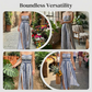 👗 47% OFF NOW! 💥 Geometric Jumpsuit with Halter Neckline & Side Slit – Unique print & elastic back – Versatile, perfect for summer parties or resort wear ✨