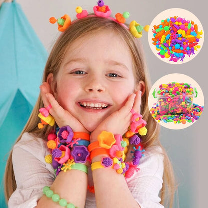 🔥🎁New: 50% OFF🔥👸🏻Pop beads for jewellery-making for children