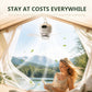 ⏳🔥LIMITED-TIME 50% OFF! 🌬️ Rechargeable Ceiling Fan with LED Light – Cool & Bright Anywhere ✨
