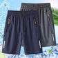 💎 -50% ON MEN'S ELASTIC SUMMER SHORTS! 💎 Breathable, Zippered Pockets & Stretch Fit🩳❄️