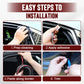 ⏰ Now only 49% off!🔇5-hole Automotive Dust-proof and Shock-absorbing Sealing Strip