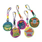 Colorful Mesh & Braid Bag Pendant