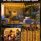 💎 50% OFF! 💎 Waterproof Solar-Powered LED String Lights – Warm White or Multi-Color, Remote-Controlled & Perfect for Patios, Gardens & Parties 🌟✨