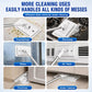 🔥Extendable Telescopic Disposable Flat Clip Mop, 360° Swivel Lightweight Floor Mop -✨Multi-purpose Cleaner for Hardwood, Tile, Kitchen & Bathroom