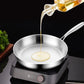 🔥Multi Functional Non-coated Stainless Steel Frying Pan