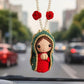 Cute Mary Statue Car Interior Decoration