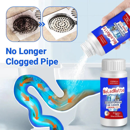 🏆 Last Day Special Price £9.79!!!🚰 Powerful Pipe Dredging Agent – Fast Clog Removal, Safe for Pipes & Multi-Use 🚰
