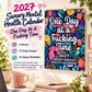 🔥HOT SALE 50% OFF💓2027 Sweary Mental Health Calendar