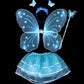 🎄2025 Christmas Hot Sale🎁Rechargeable Electric Fairy Wings with LED Lights and Music🧚‍♀️
