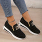 📢📢50% OFF !!!⏰Women's Casual Platform Slip-on Sneakers👞