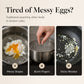 🥚🍳 BUY 2 GET 1 FREE! 304 Stainless Steel Egg Ring Mold – Fun Breakfast Shapes, Leak-Resistant Flat Base & Easy-Release Design