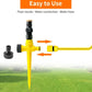 🎁 Hot Sale 49% OFF 🔥Stainless Steel Rotary Irrigation Tripod Telescopic Support Sprinkler