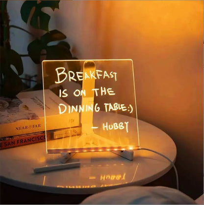LED Note Board🎨Buy 1 Get 7 Color Pens For Free
