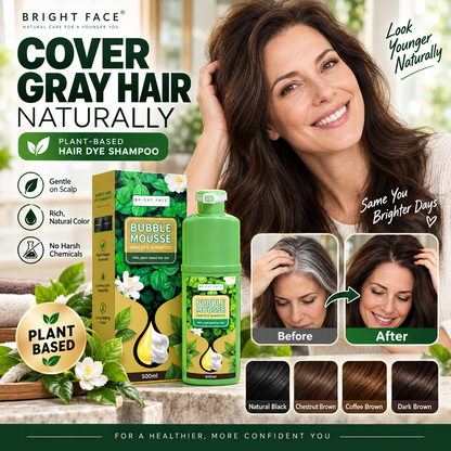 🏆 Last Day Special Price 14.99! 💇‍♀️Long‑Lasting Plant‑Based Foam Hair Dye｜Ammonia‑Free Easy DIY At‑Home Foam Hair Color