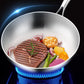 🔥Multi Functional Non-coated Stainless Steel Frying Pan