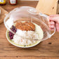 Microwave Food Dish Anti-Splatter Cover Guard Lid Steam Vents Plate Covers UK Kitchen Plastic