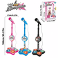 🎁Hot Sale 60% OFF! 🎤✨Microphone Toy, Karaoke Machine Toy with Light