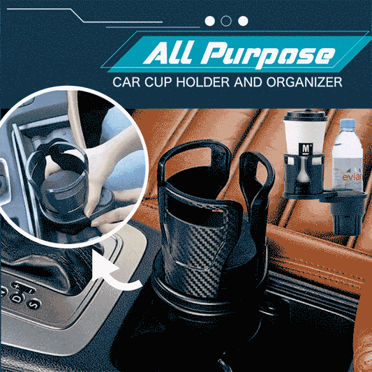 🔥2025 HOT SALE🔥All Purpose Car Cup Holder And Organizer
