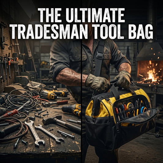 Heavy Duty Tool Bag with Shoulder Strap