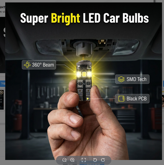 Super Bright White Car Interior & Exterior LED Lights