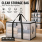🔥 Limited-time offer – 49% OFF 📦 Large, extra-strong, transparent storage bag made from thick plastic, ideal for clothes, moving house and storage