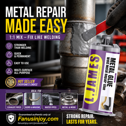 🏭Factory Authorized Exclusive Sale 🎁 50% OFF！⚙New Metal Repair Glue!🔥Metal Glue - Weld Metal Repair Glue✨