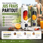 🍊🥤 450 ml Portable Cordless Blender | Digital LED Display, Dual Lid & 30-Second Blend