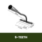 🌿 62% OFF NOW! 🧤 5/6/7/8 Weed Rakes with Carbon Steel Garden Tines – Durable, Ergonomic Grip & Efficient Weeding 🌱