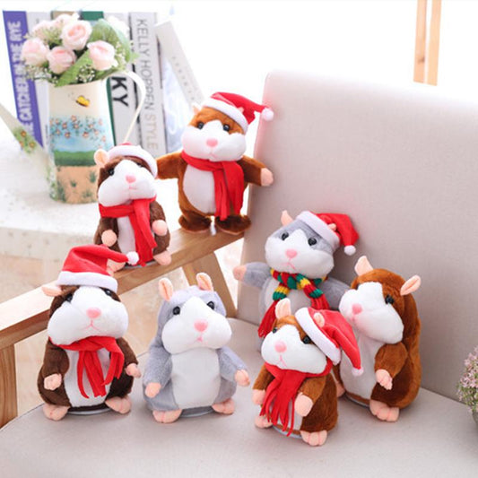 🎅🎄 The perfect Christmas gift!🎁Talking Hamster Plush Toy🐹