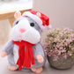 🎅🎄 The perfect Christmas gift!🎁Talking Hamster Plush Toy🐹