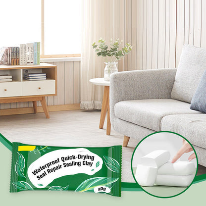 🧱 50% OFF NOW! 🛠️ Quick-Drying Sealing Clay – Waterproof, strong & easy to apply – Patches holes, cracks & leaks instantly ✨