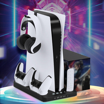 🔥New Hot Seller❤️‍🔥Multifunctional PS5 cooling stand set