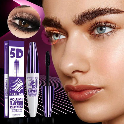 🔥Limited-Time BUY 1 GET 1 FREE 🎁Waterproof 5D Volume Mascara Long‑Lasting Volumising Mascara, Smudge‑Proof Eye Makeup