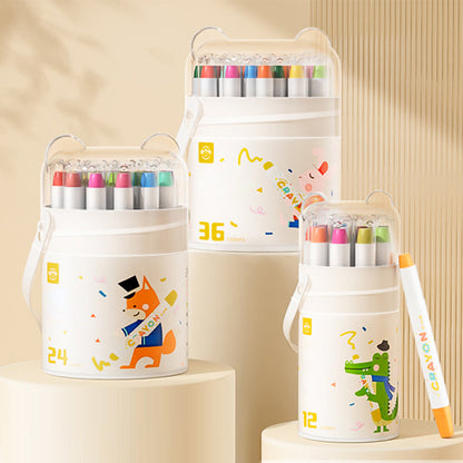 🎨2025 New arrival🎨Set of silky soft washable crayons for children
