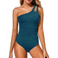 Women’s One Shoulder One-Piece Swimsuit